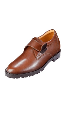 Herren Slipper Herrenschuh Leder Herren Schuh Halbschuh braun 40