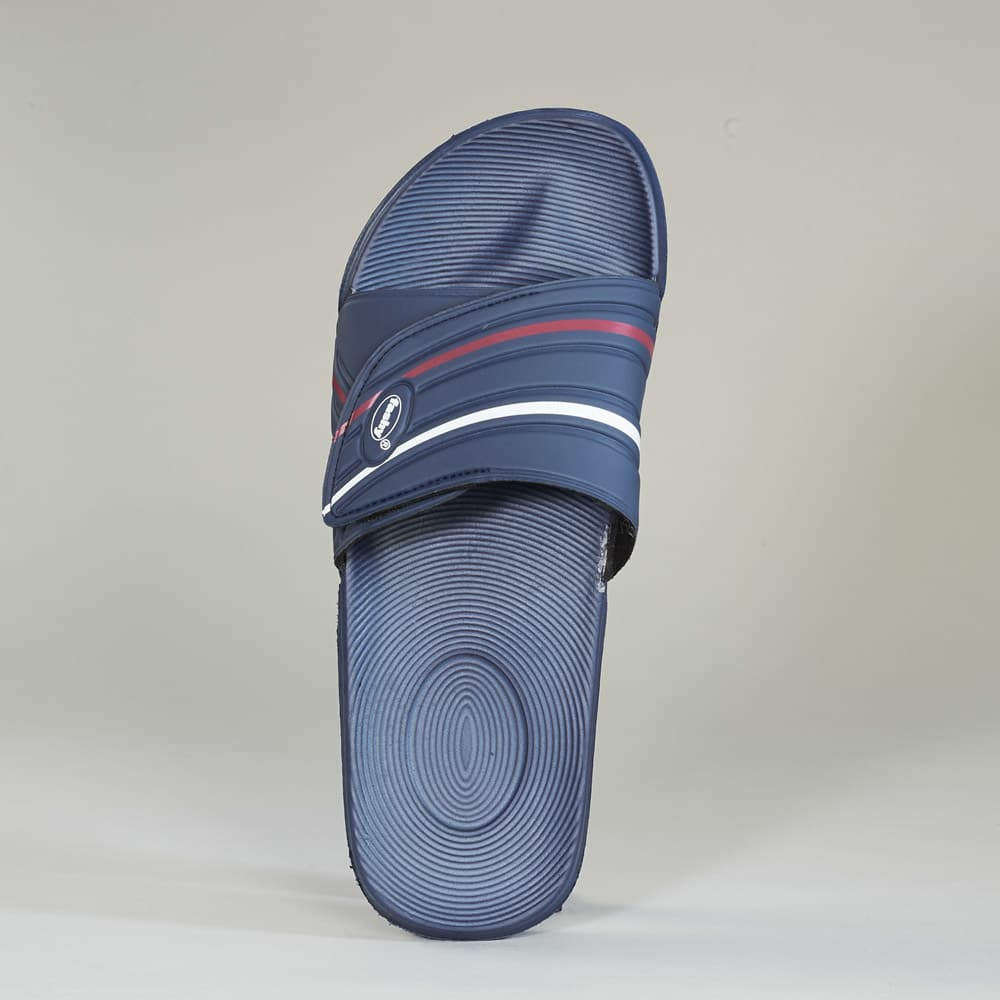 Fashy Active Unisex-Pantolette – Leichte Aquaschuhe Mit Komfort-Fußbett & Klettverschluss